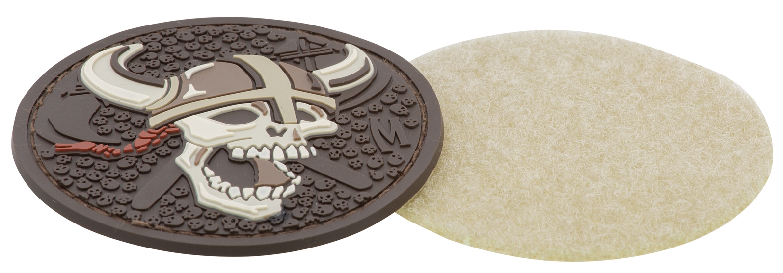 Maxpedition Rubber Patch VIKING SKULL Arid